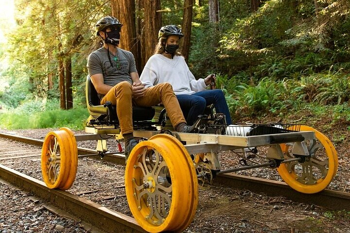 Redwoods Railbike Along Pudding Creek - Photo 1 of 6